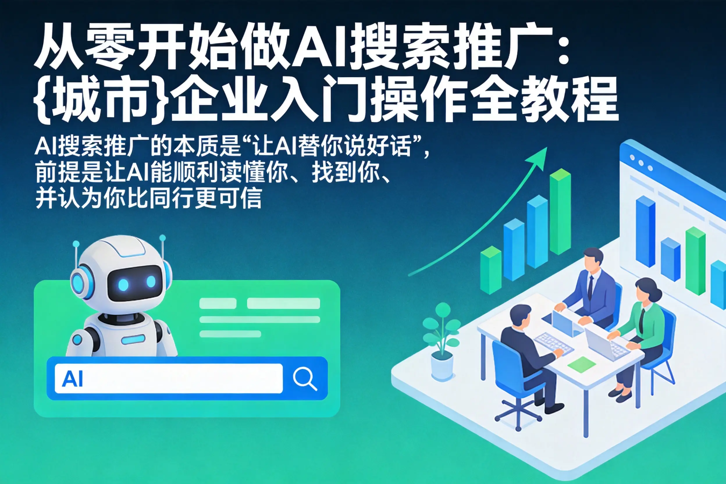 从零开始做AI搜索推广:乌海企业入门操作全教程