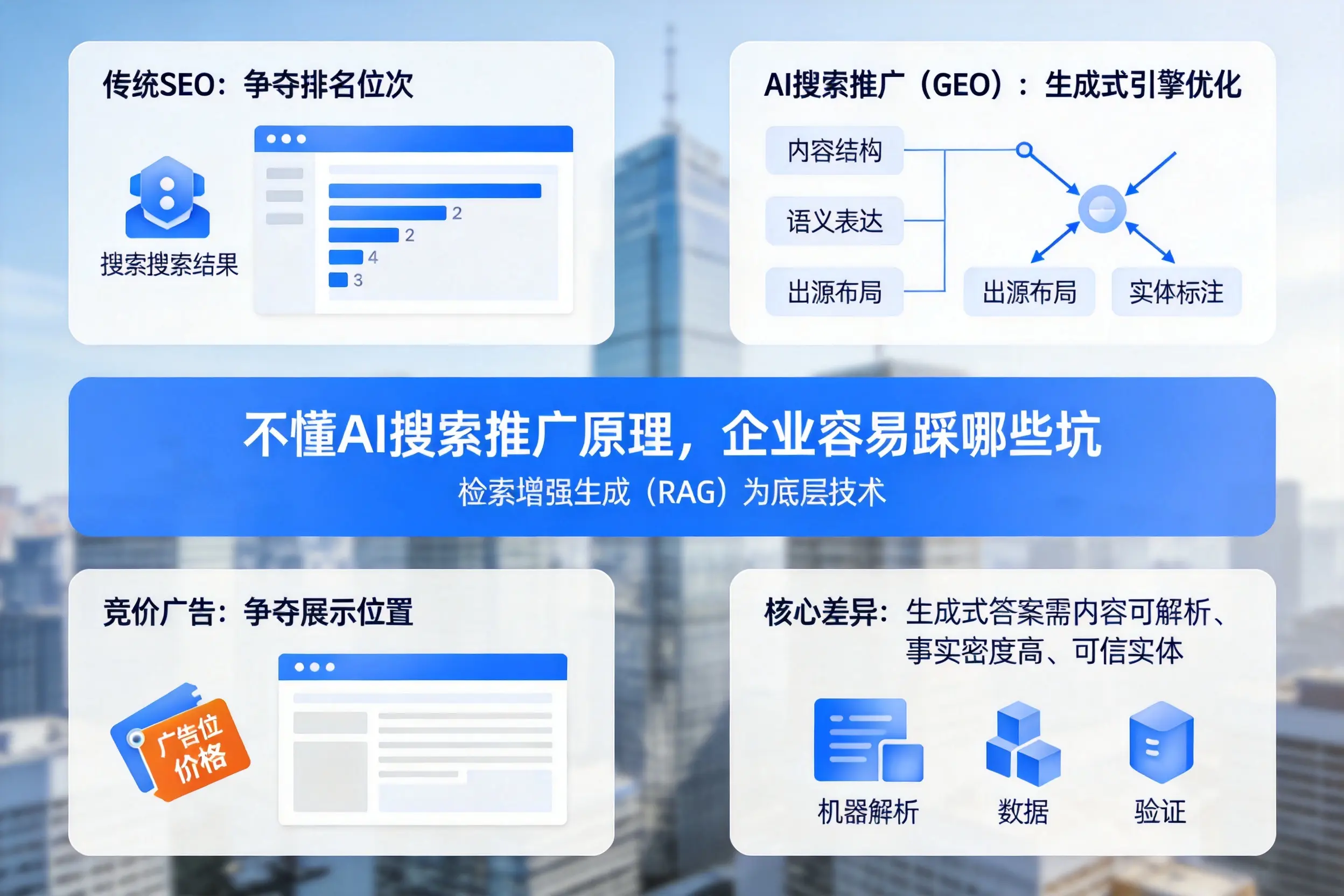 不懂AI搜索推广原理，乌海企业容易踩哪些坑